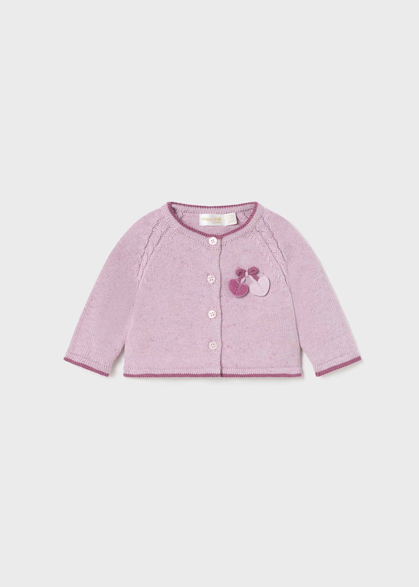 Conjunto de malha de algodão Better Cotton de 3 peças para recém-nascido