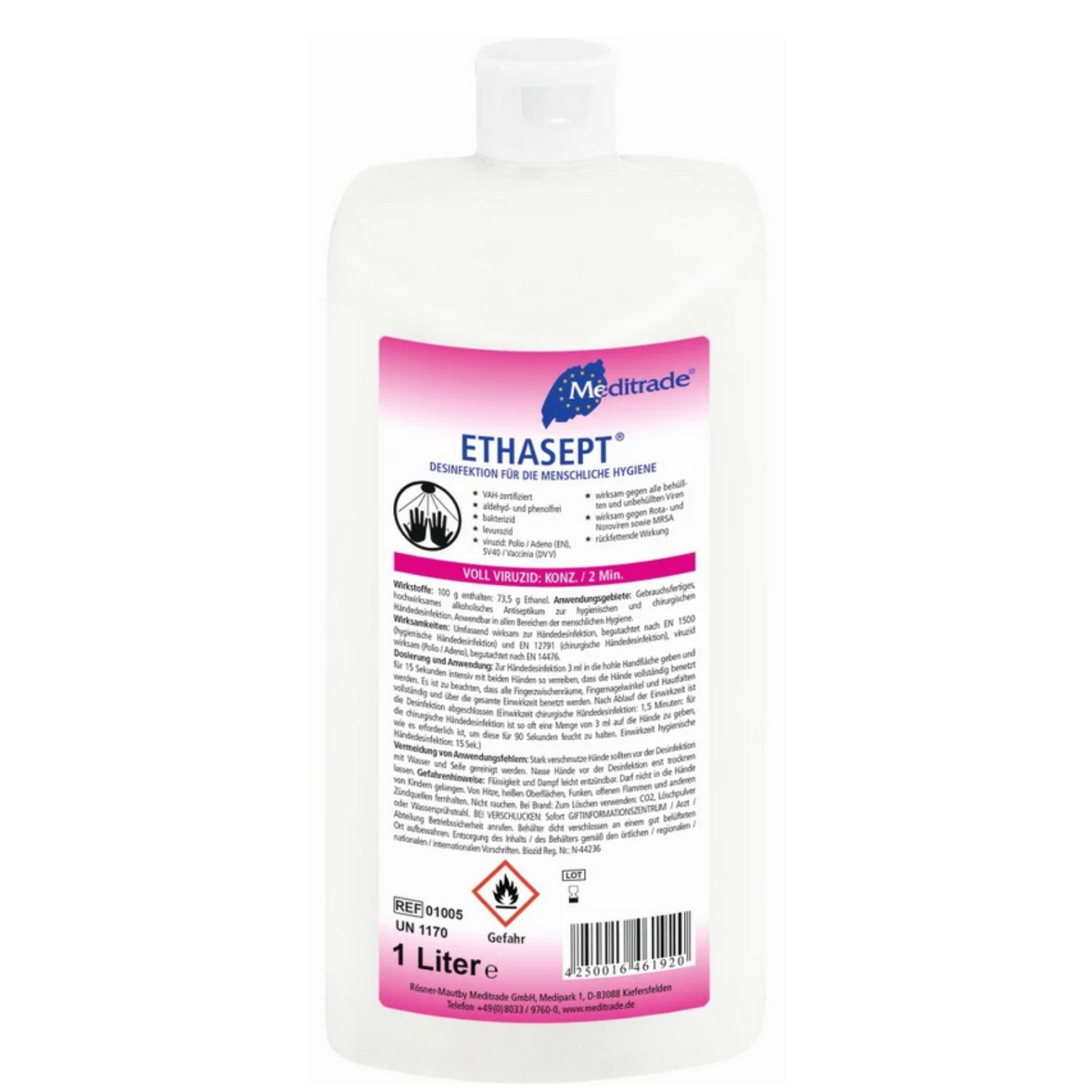 Ethasept® Händedesinfektionsmittel, 1000 ml