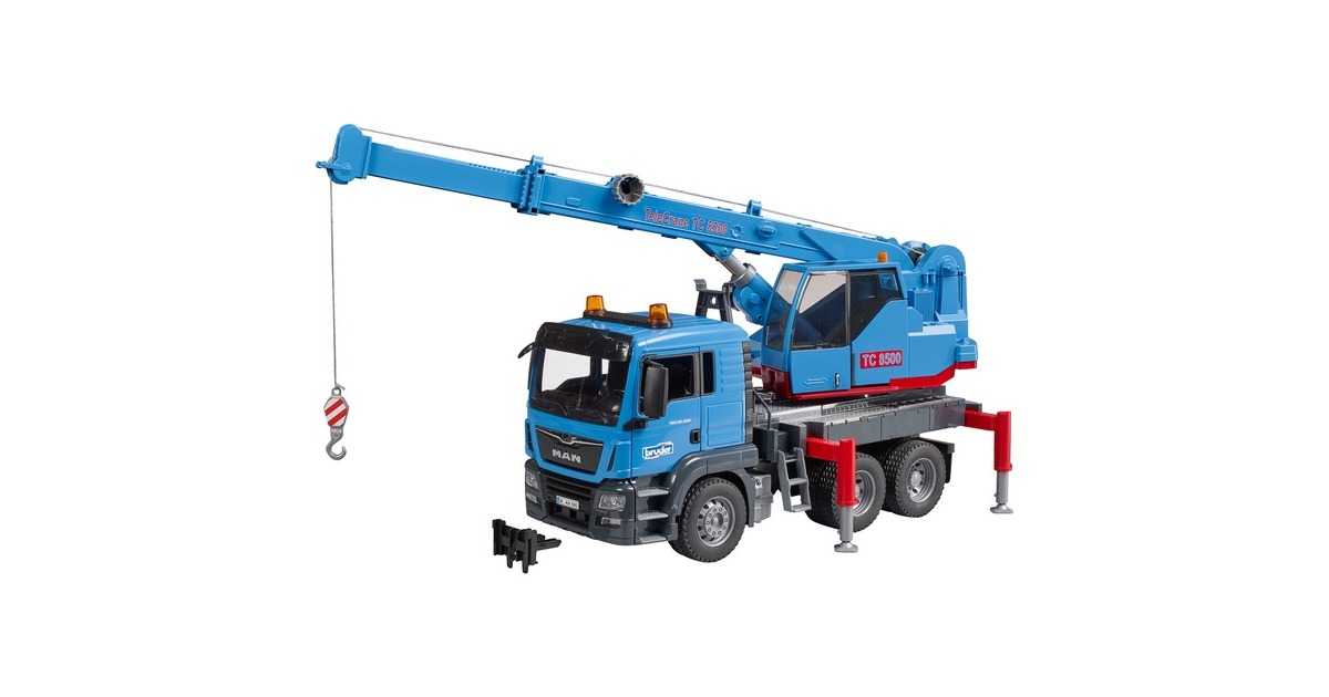 bruderMAN TGS kraanwagen TC 8500 Modelvoertuig  (03771)