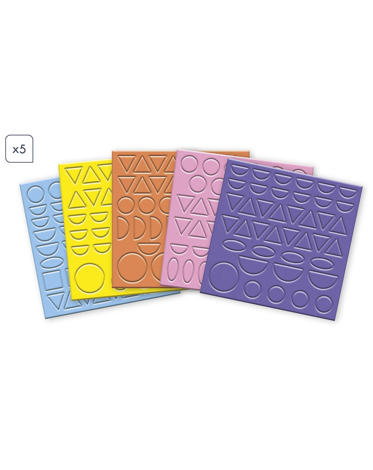 Moosgummi-Set MY ARTS&CRAFTS - GEOMETRIE
