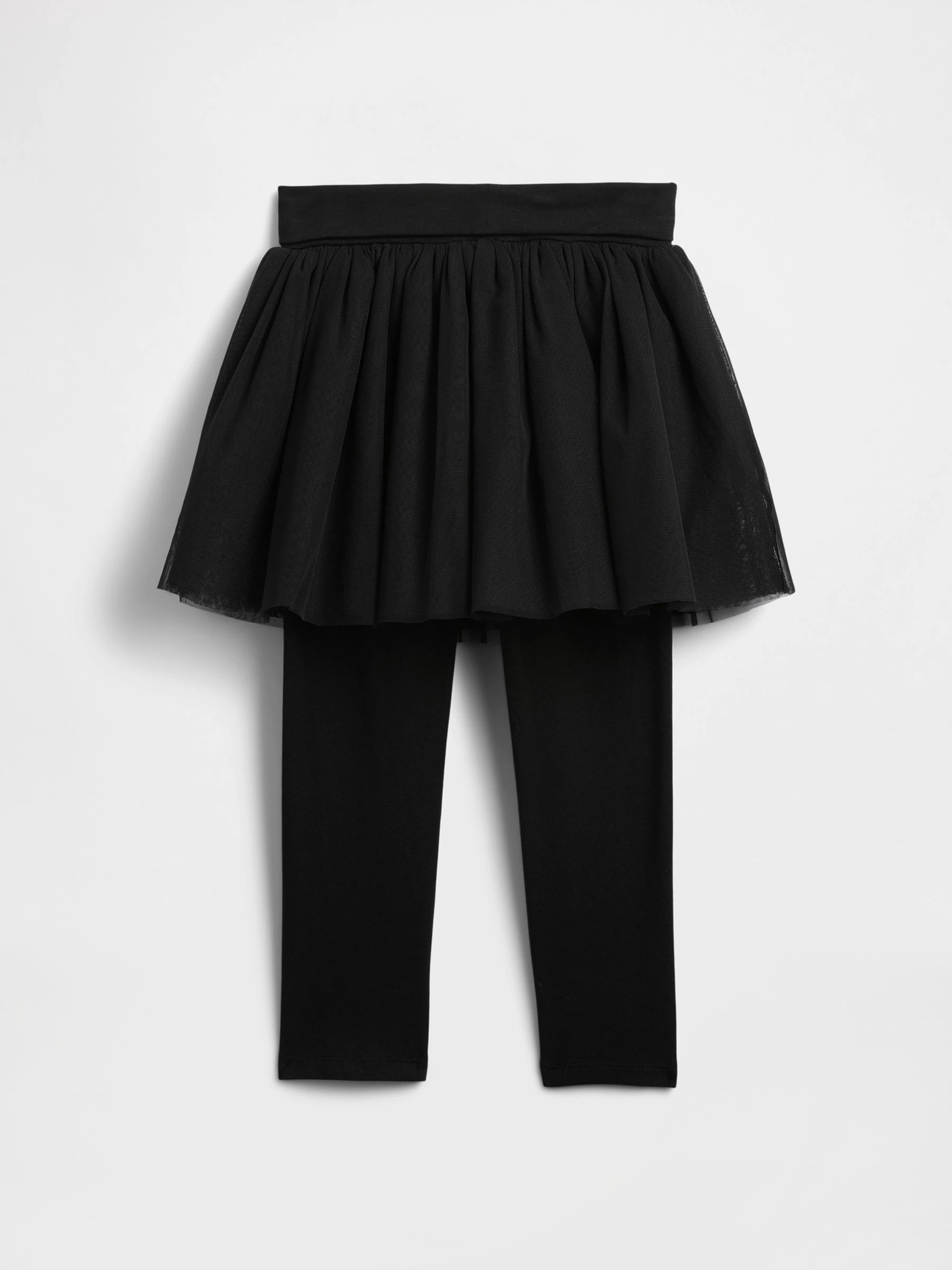 Zwart - Gap legging met tule rok (6mnd-5jr)