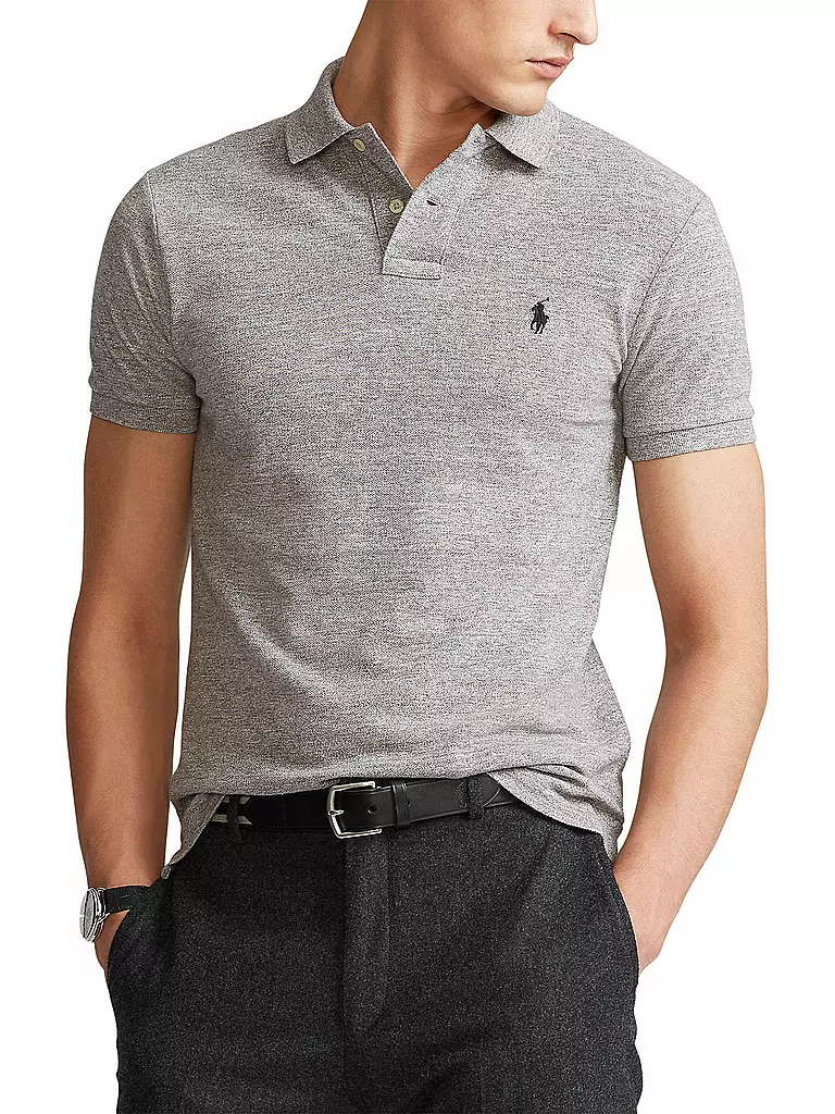 POLO RALPH LAUREN Poloshirt Slim Fit  grau