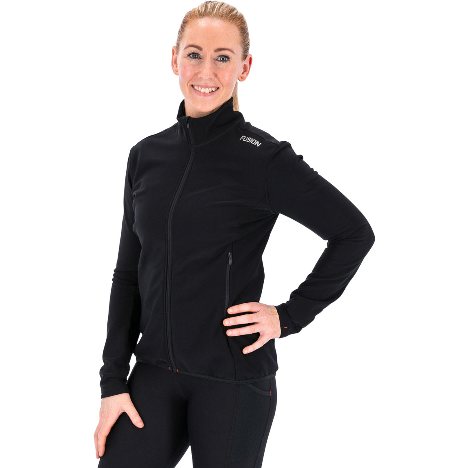 Fusion Recharge Longsleeve Full Zip Dames