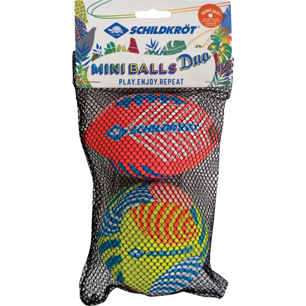 Schildkröt Fun Sports Neopren Mini-Ball Duo-Pack gelb