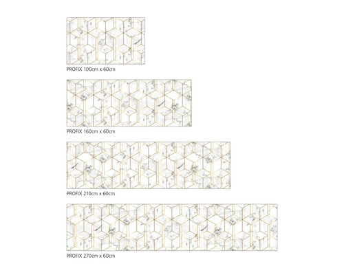 Keukenachterwand mySpotti Profix Nicole 100 x 60 cm PX-10060-1551-HB