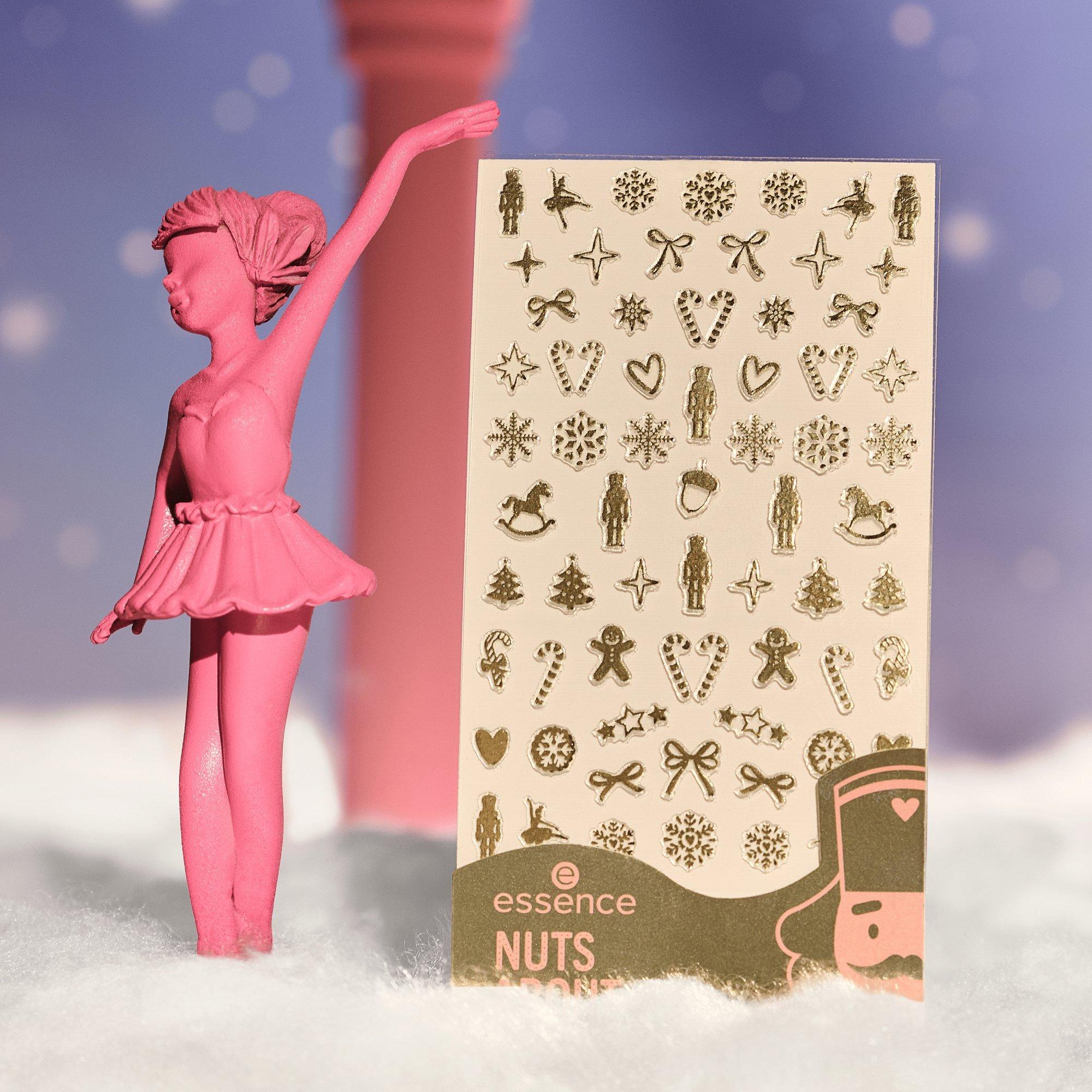NUTS ABOUT YOU nail sticker