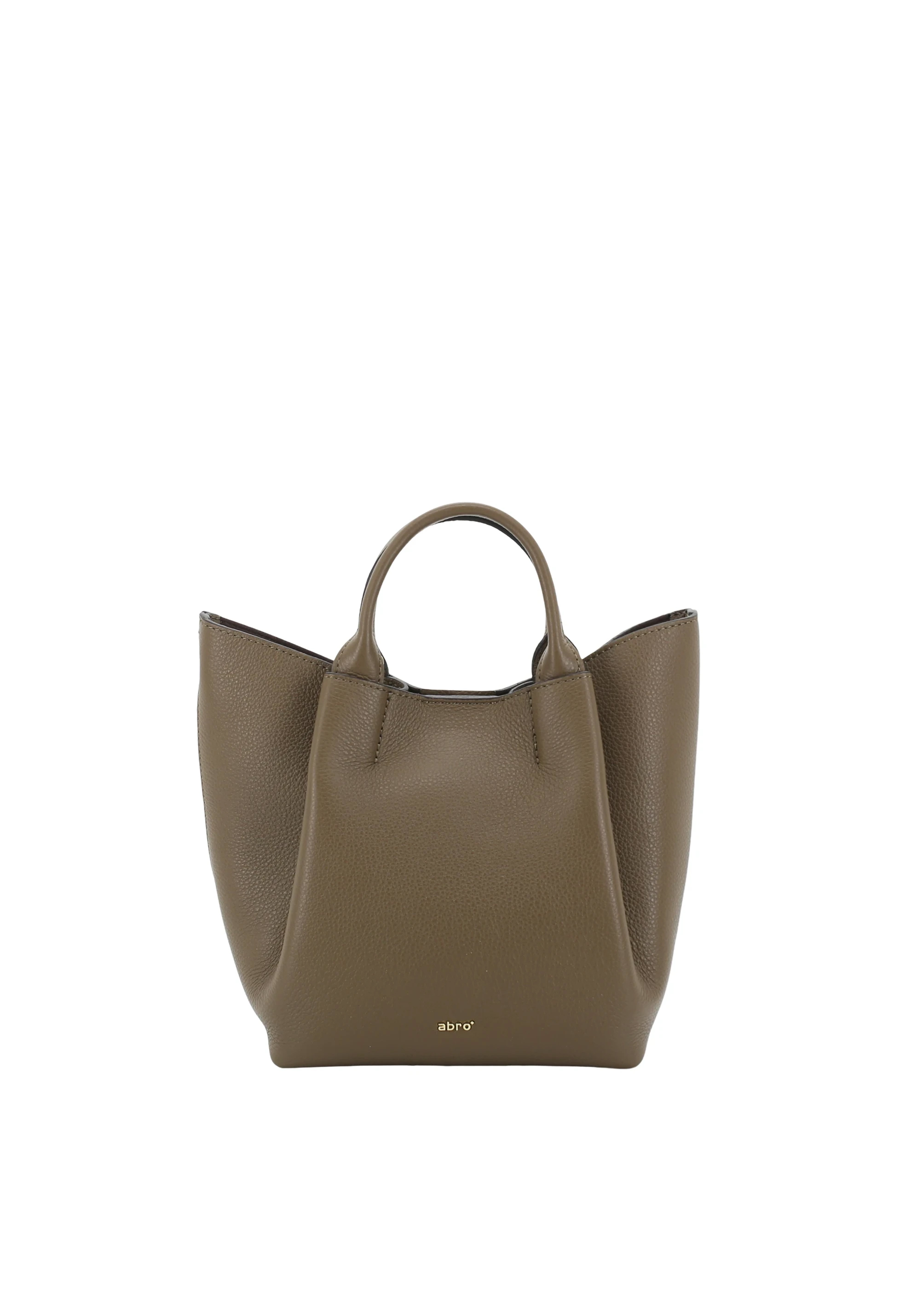 Shopper ESSENTIAL small Leather Agave Standard