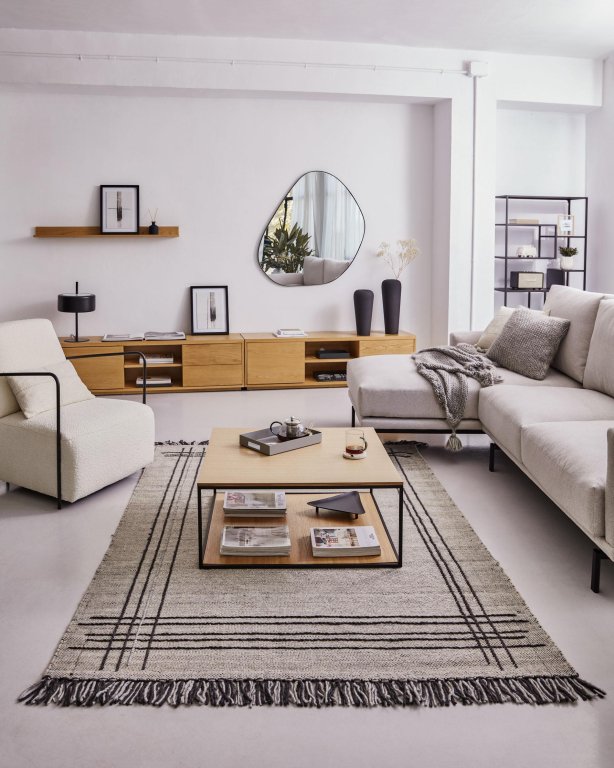 Kave Home Abilen wandplank 80 Naturel
