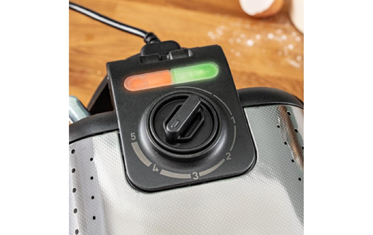 Waffeleisen King Size 4 in 1<br>Multifunktionsgerät zum Backen, Toasten und Grillen