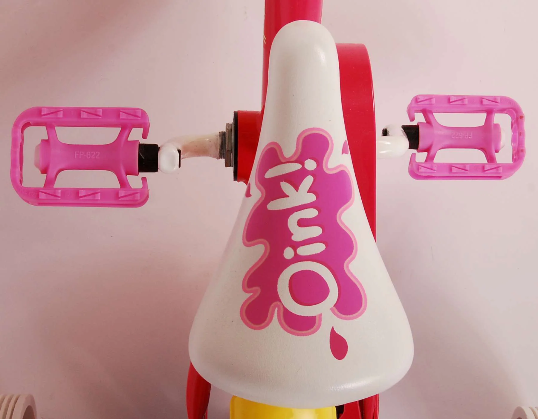 Kinderfahrrad Peppa Pig Fahrrad 10 Zoll Kinderrad in Pink / Blau