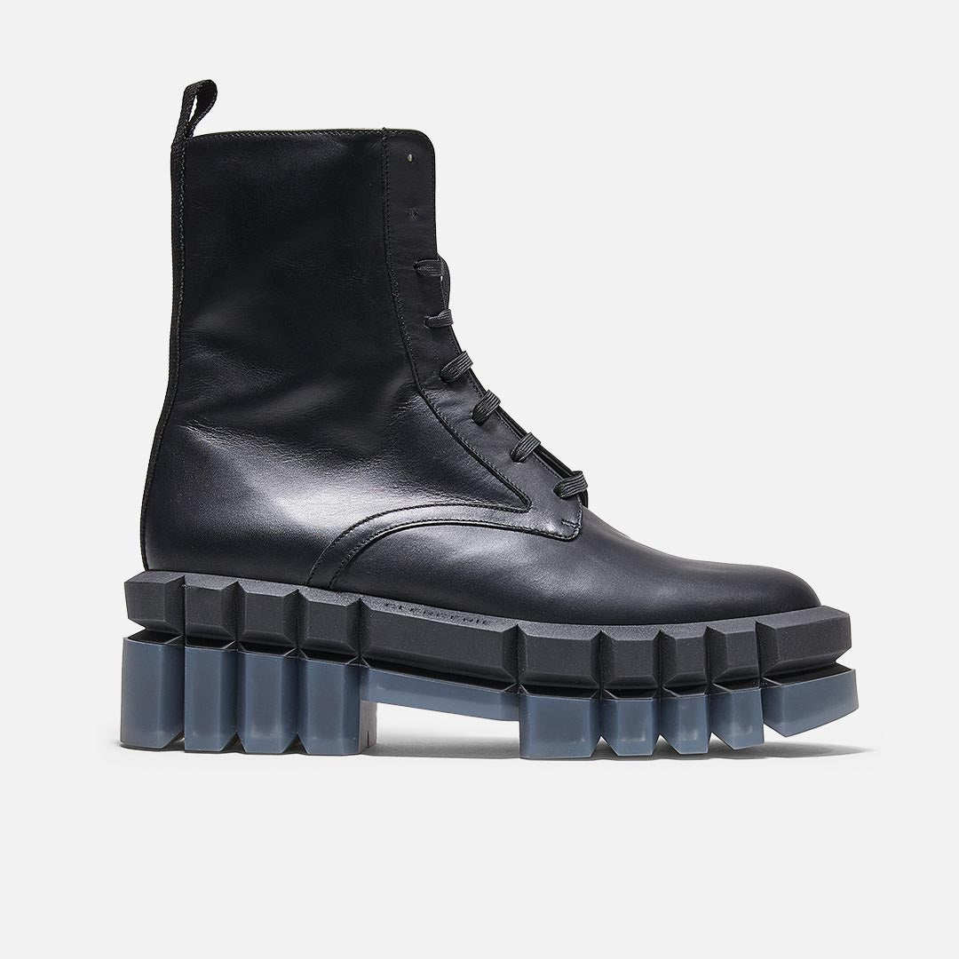 ANKLE BOOTS - GOTTY ankle boots, calfskin black || OUTLET