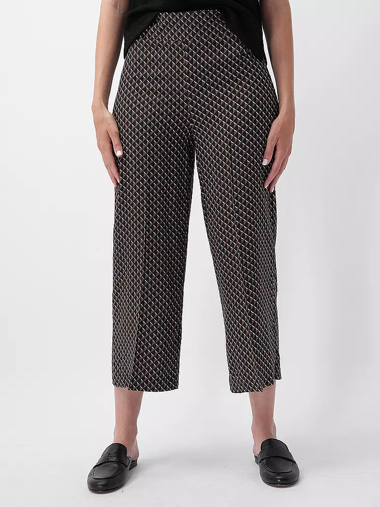 OPUS Marlenehose MISHA GLAZING schwarz