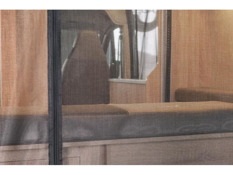 Van Quito Heckmoskitonetz, Höhe H2 Citroën/Fiat/Opel/Peugeo Heckmoskitonetz Reissverschluss, für Fahrzeughöhe H2 von Citroën, Fiat, Opel, Peugeot, Toyota, Maschenweite Fine-mesh
