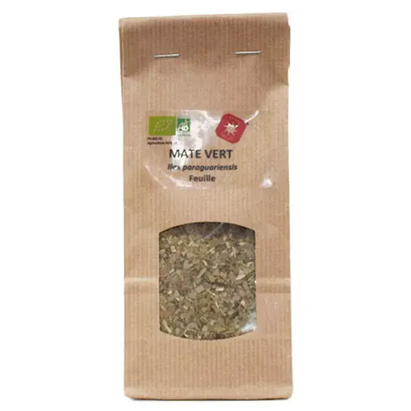 Chá de ervas Vit'all+ Organic Green Leaf Mate 80g
