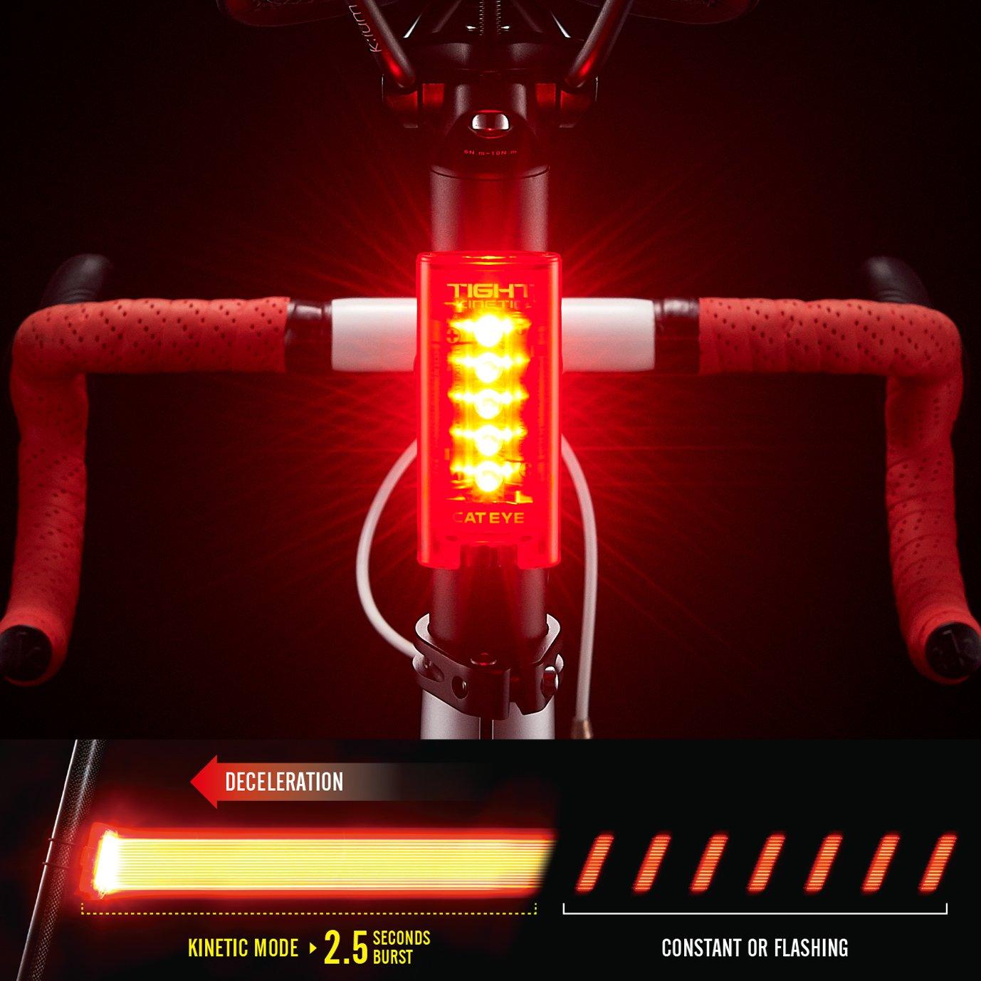 Cateye Tight Kinetic Rear Brake Light