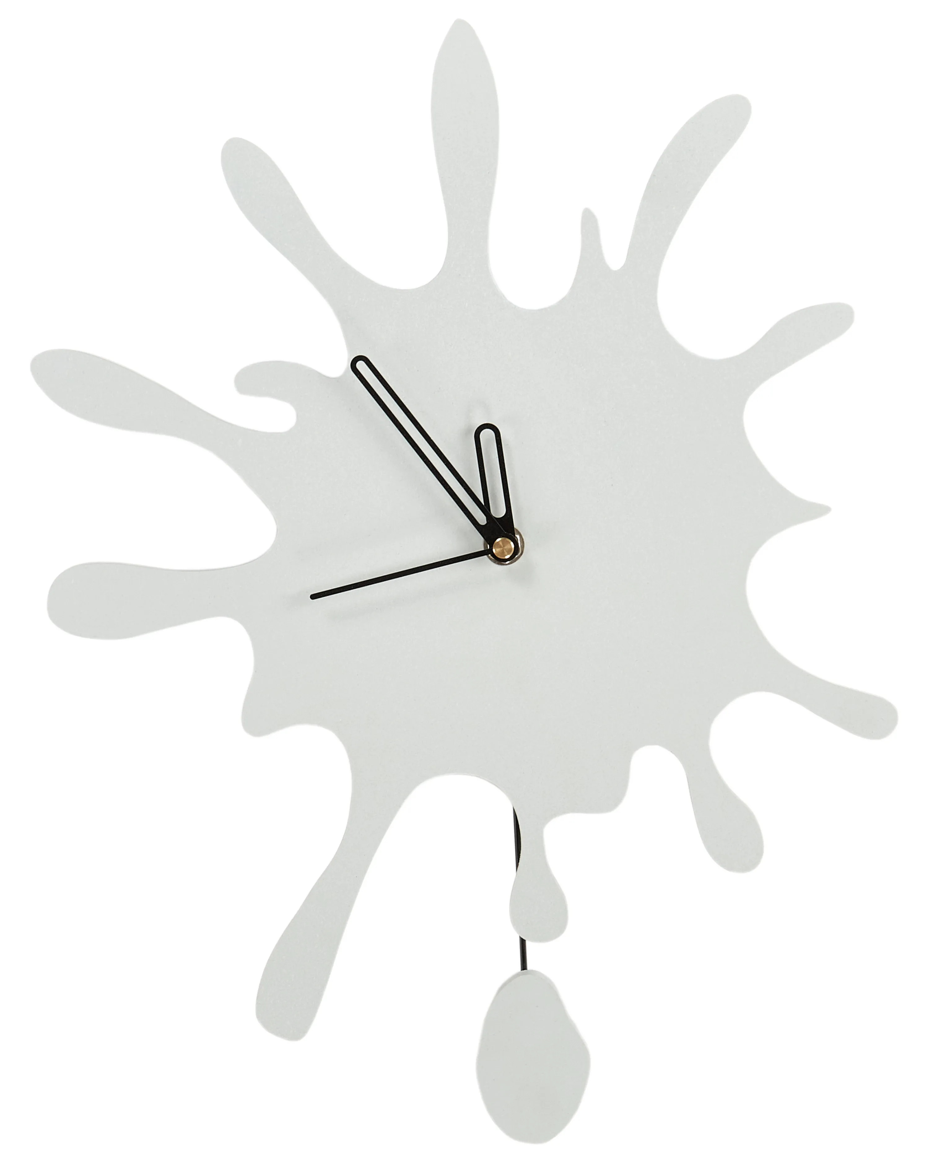 Wandklok FULLY 27 cm Wit