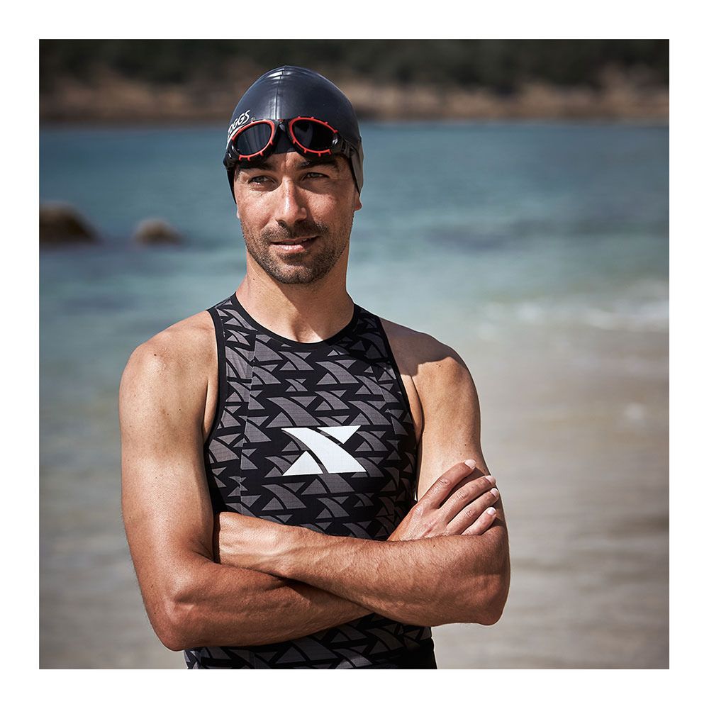 Zoggs PREDATOR FLEX - Lunettes de natation polarisés red/black/smoke polar