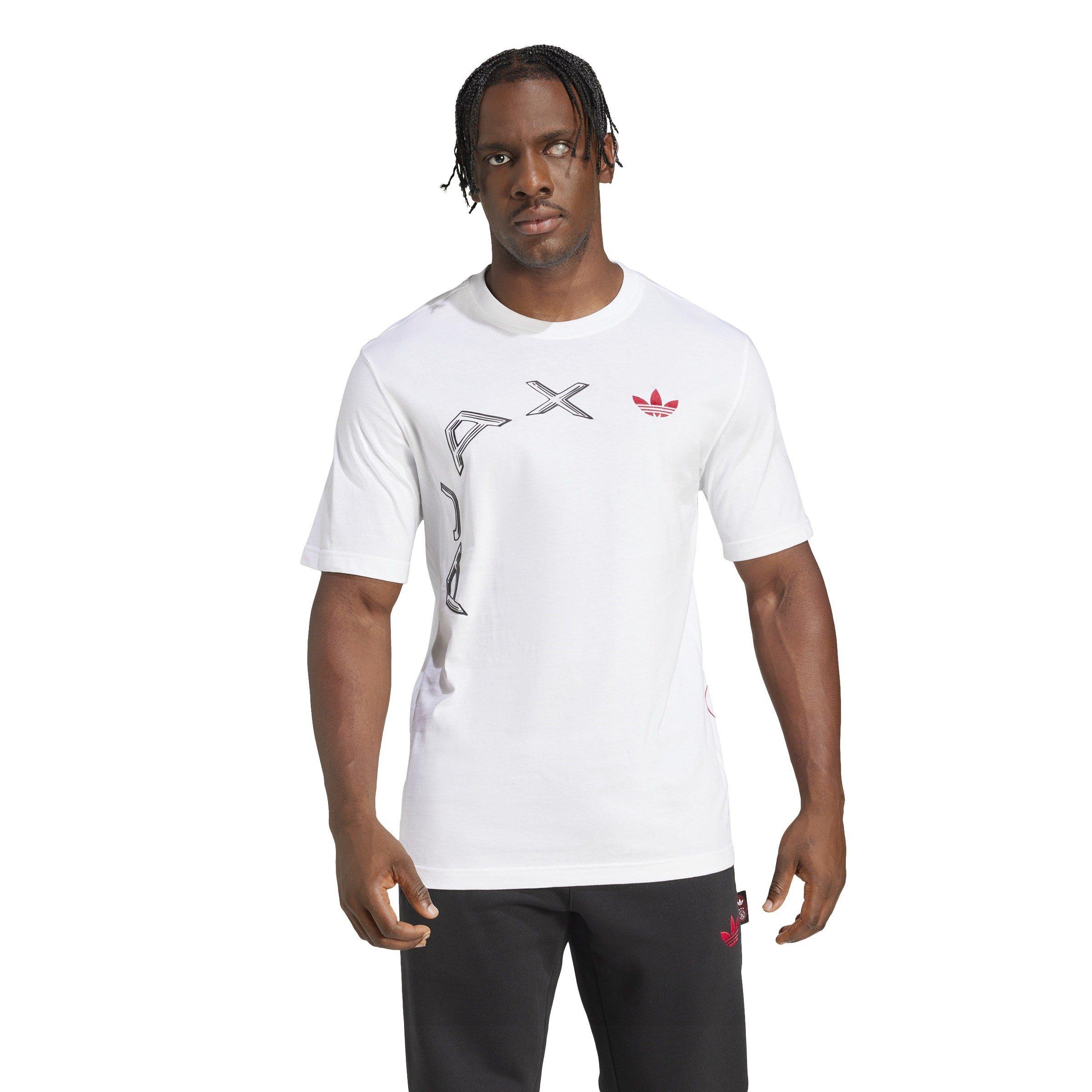 adidas Ajax Amsterdam Graphic T Shirt Adults