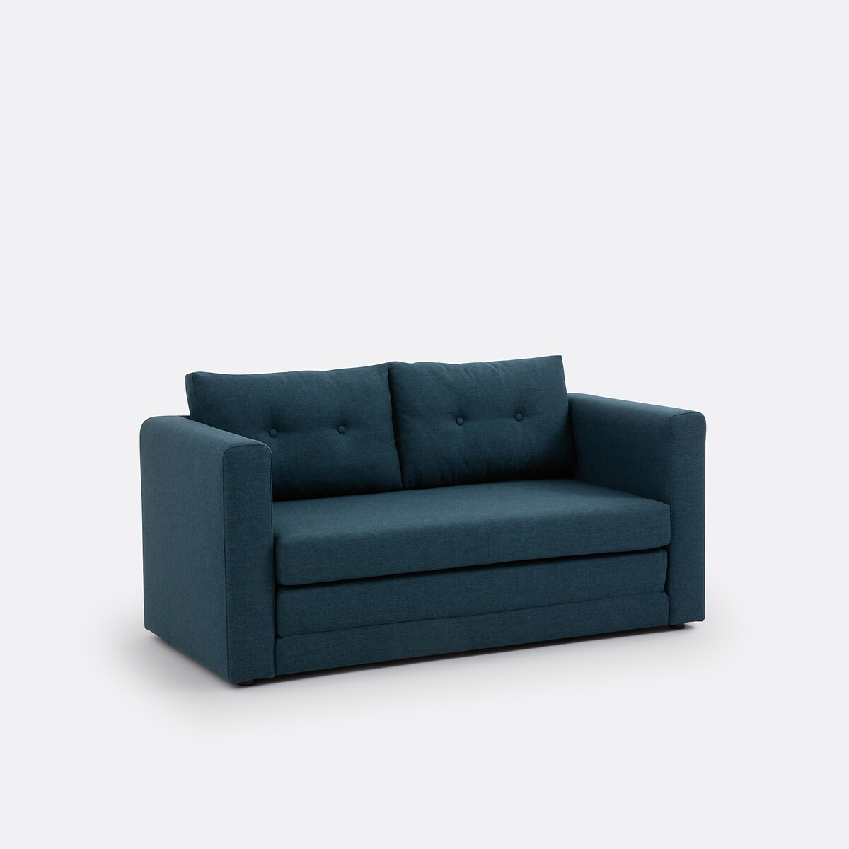 SO'HOME<br>Sofá conversível, tecido texturizado, 2 lugares, Udel