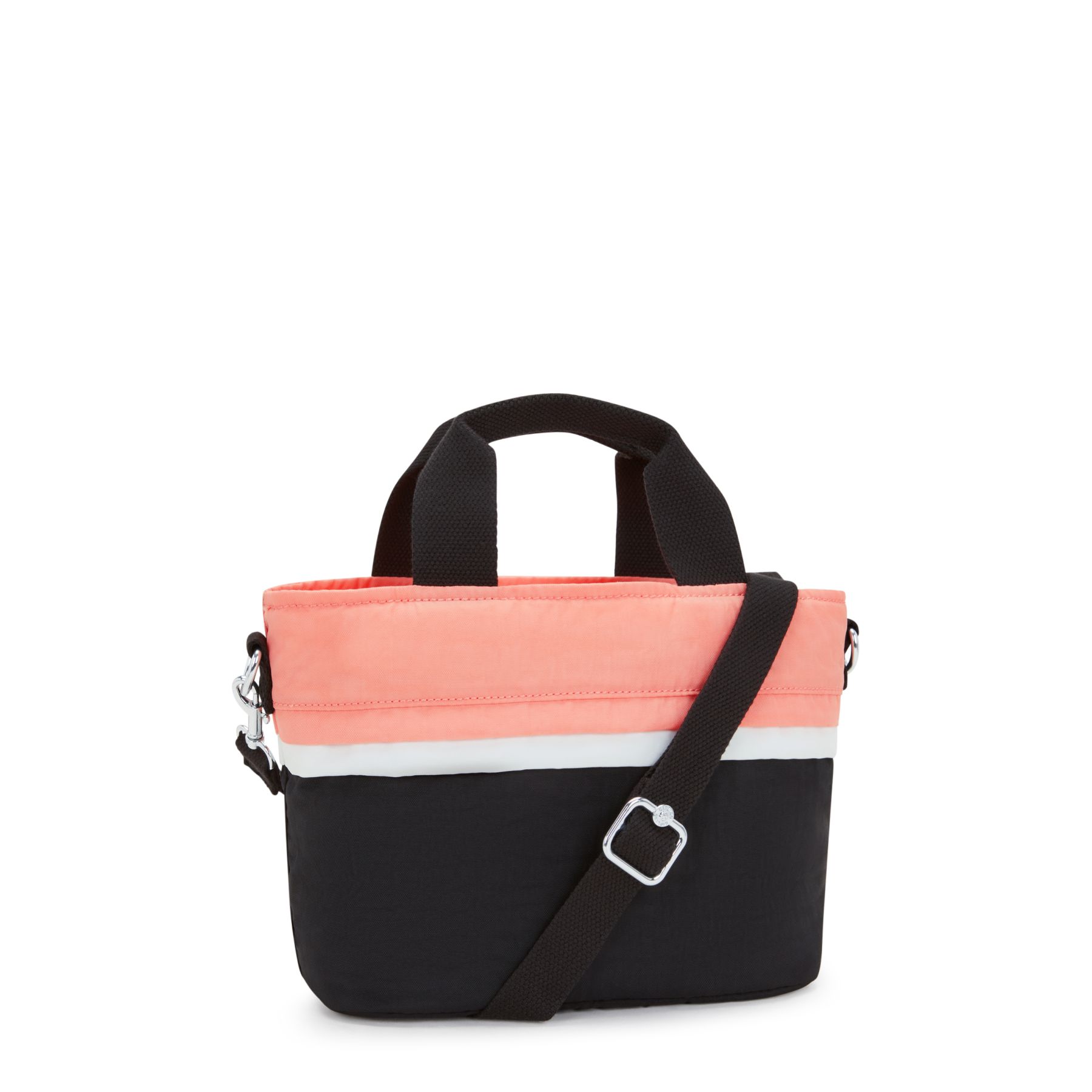 MINTA Sac fourre-tout moyen avec poignées de transport et sangle réglable - Jazzy Black Block