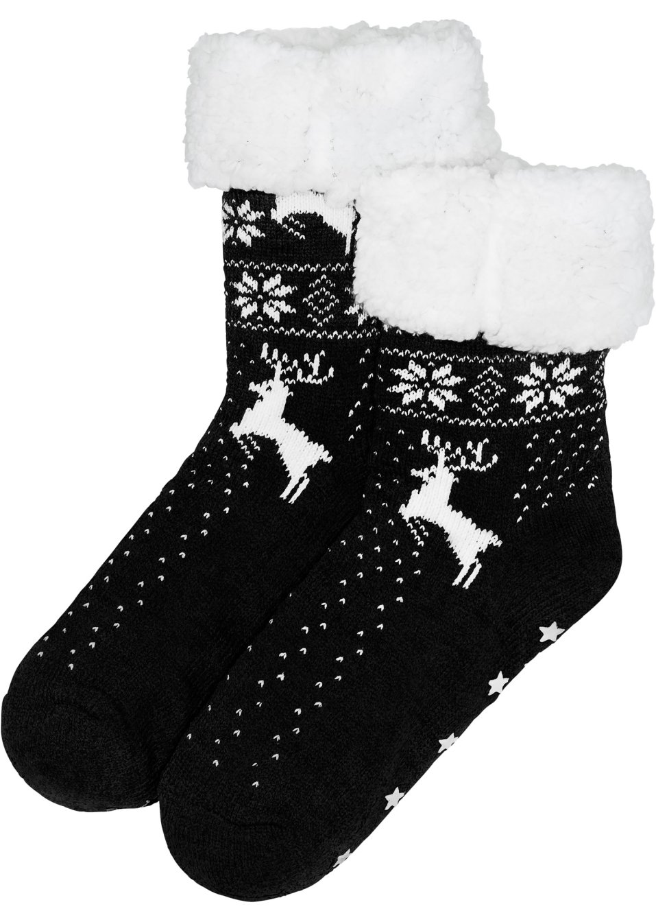 Chaussettes douillettes avec fourrure peluche