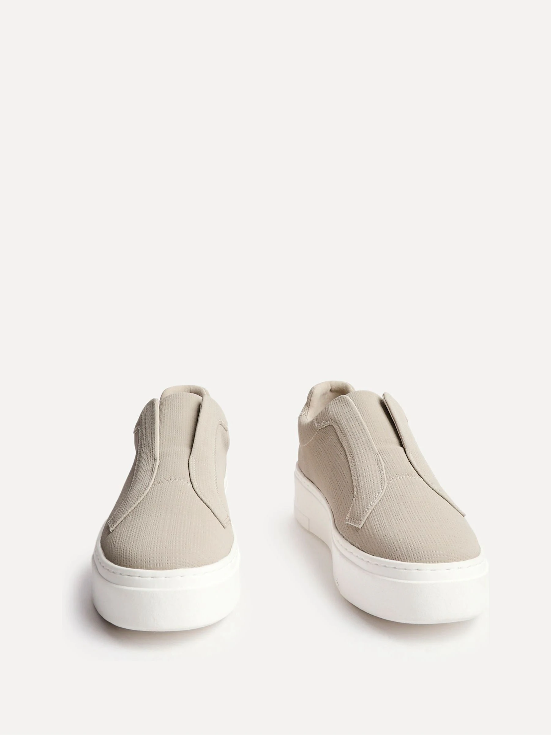 Natuurlijk - Linzi Henley Flatform Slip-On Trainers