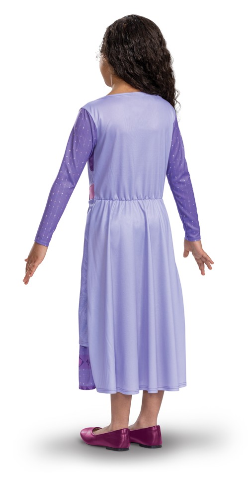 Disguise - Asha Deluxe Kostume - Str 128