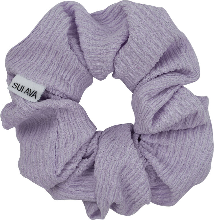 Sui Ava Ea Zig-Zag Scrunchie African violet