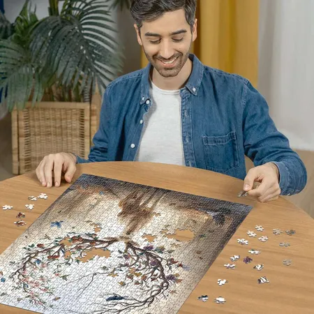 Ravensburger Puzzle - Magischer Hirsch, 1000 Teile