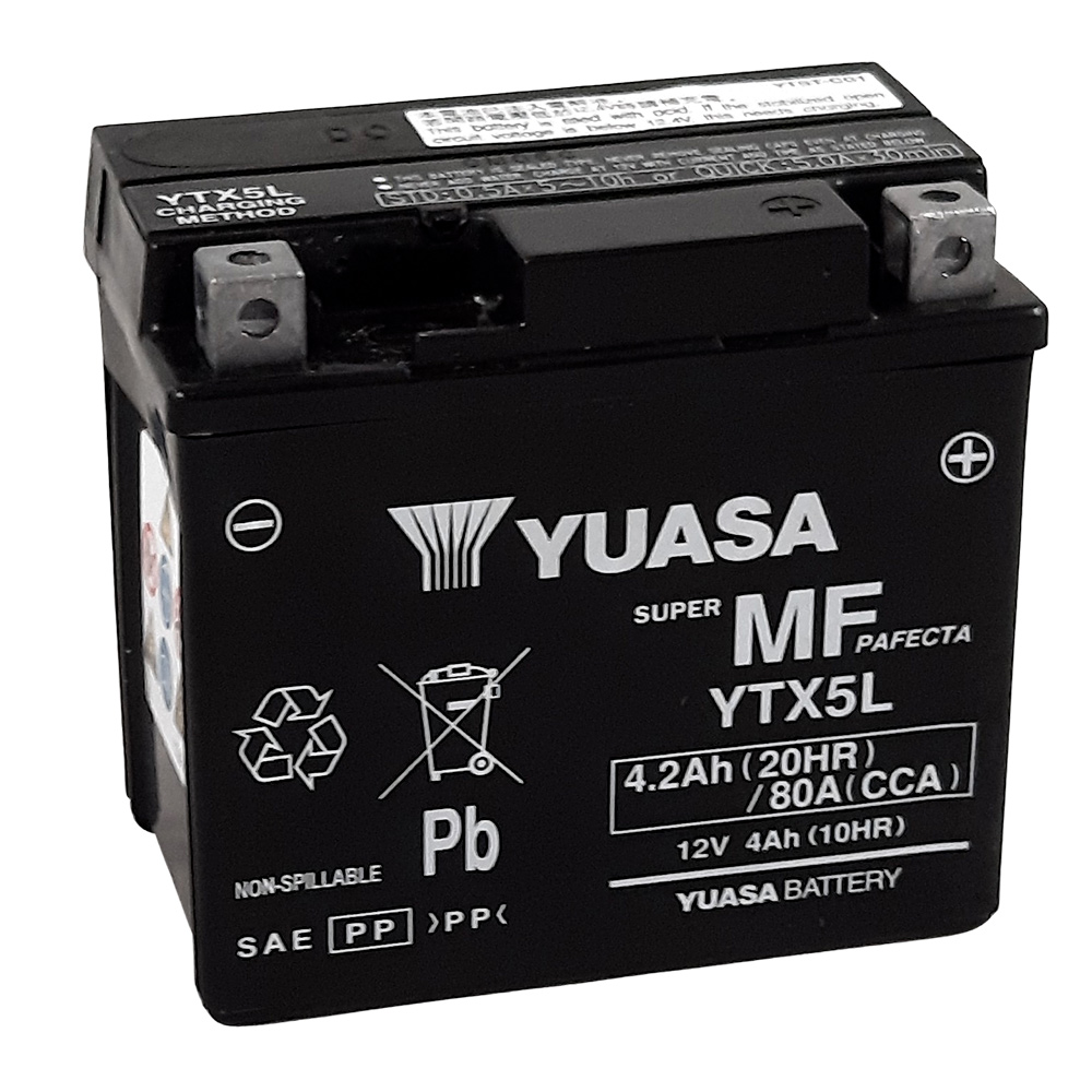 Yuasa - Batterie YTX5L-BS SLA AGM