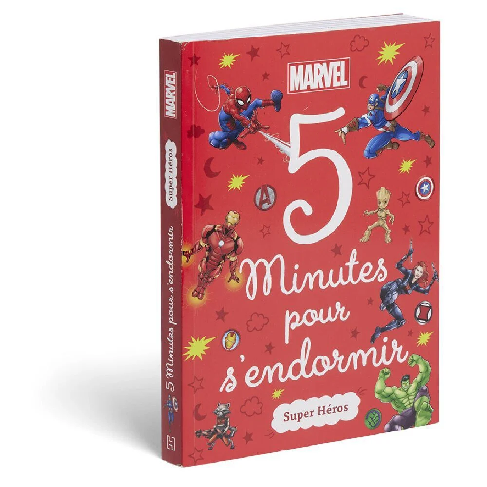 Livre 5 minutes pour s'endormir - Super-Héros Marvel