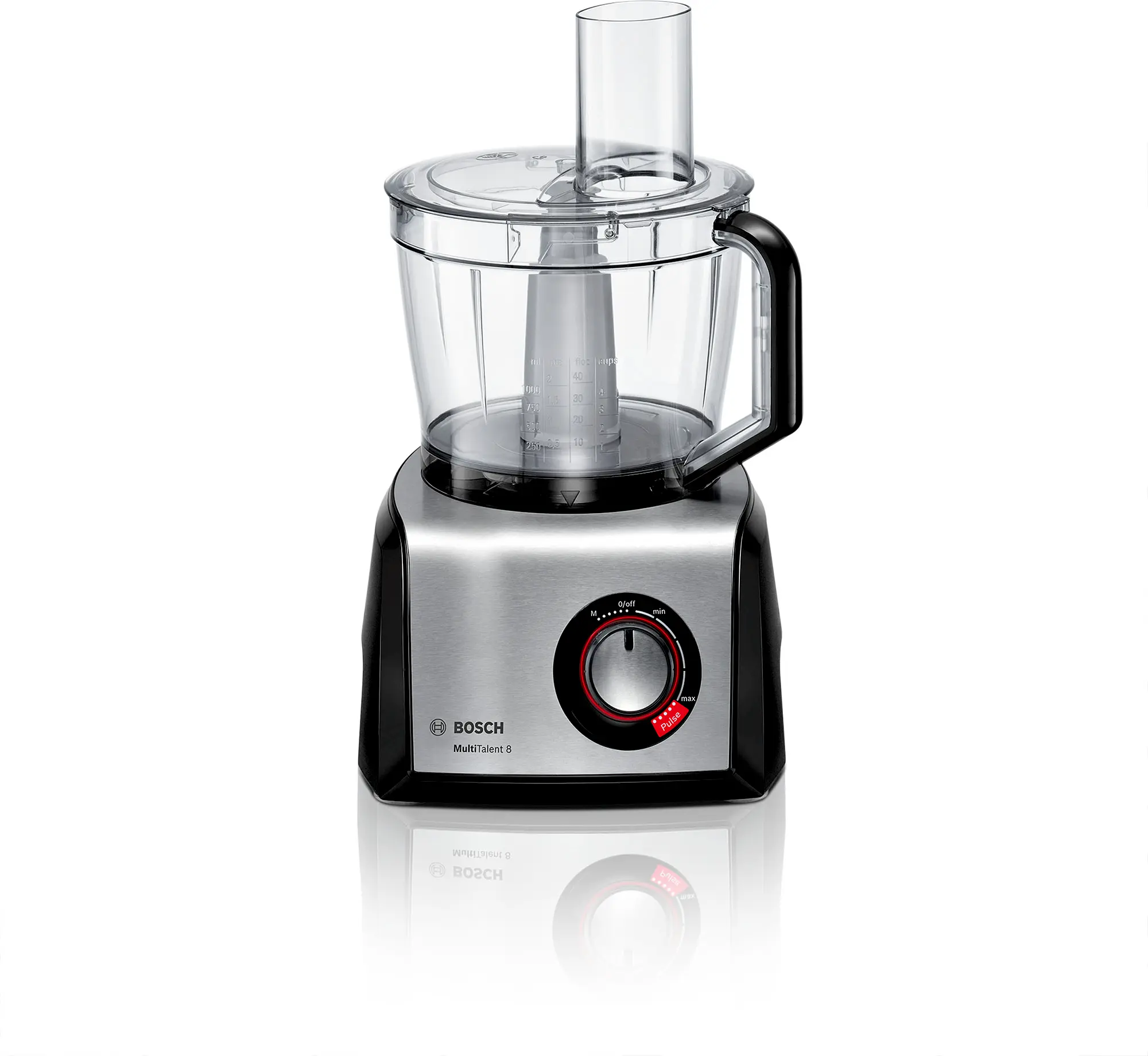 Food processor MultiTalent 8 1250 W Zwart, RVS MC812M844