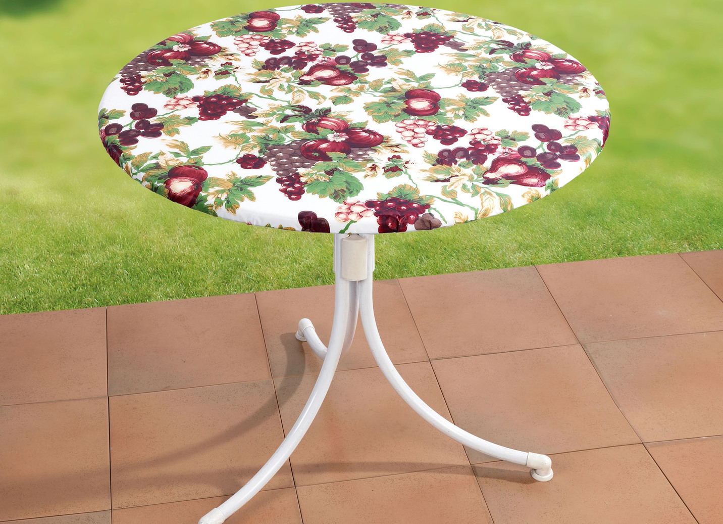 Spann-Tischdecke aus 100% PVC
