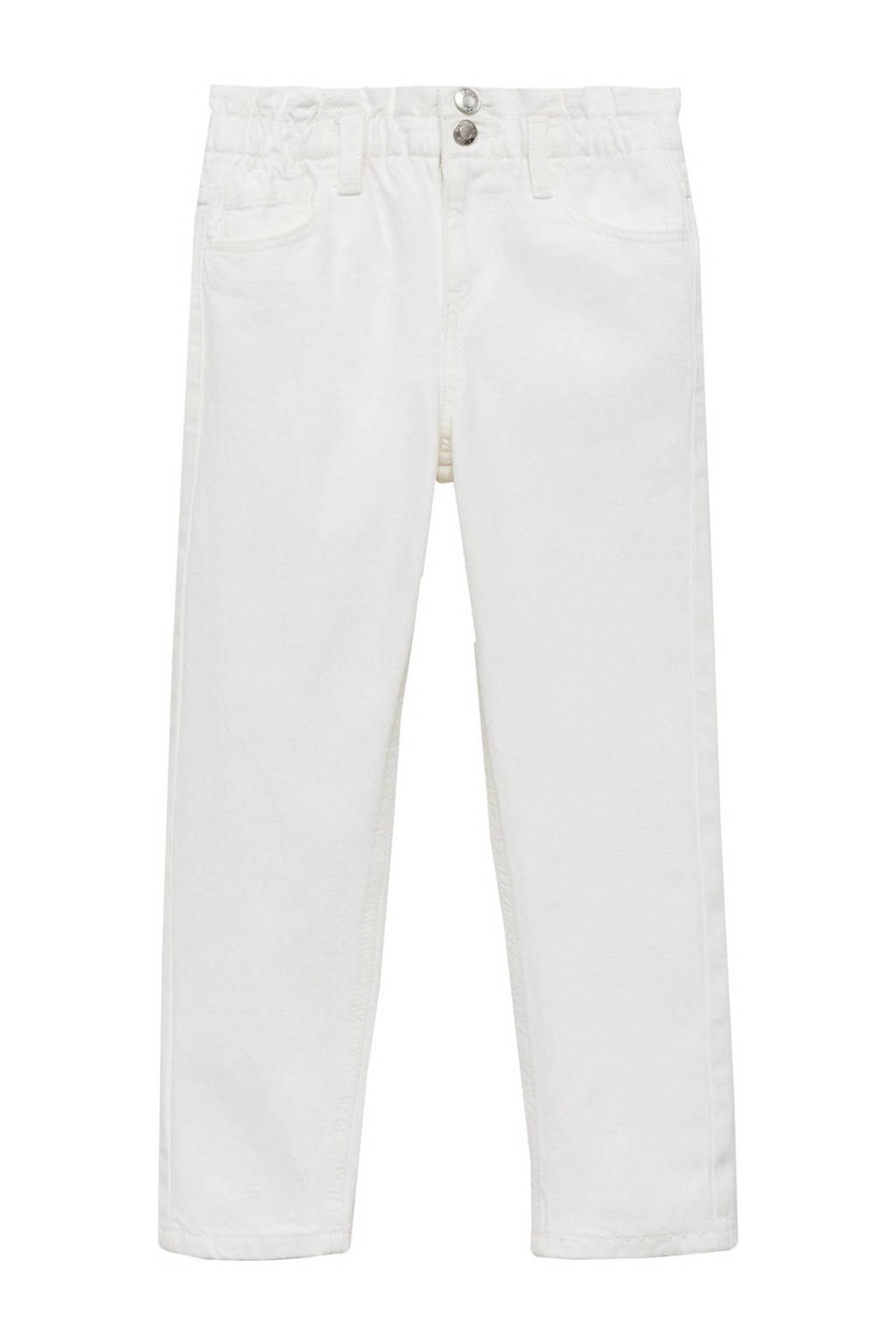 Mango Kids regular fit broek zwart