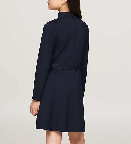 Tommy Hilfiger Kjole - Branded Punto - Desert Sky