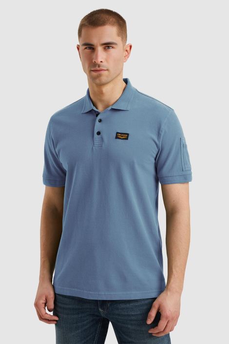 PME legend blauwe heren polo