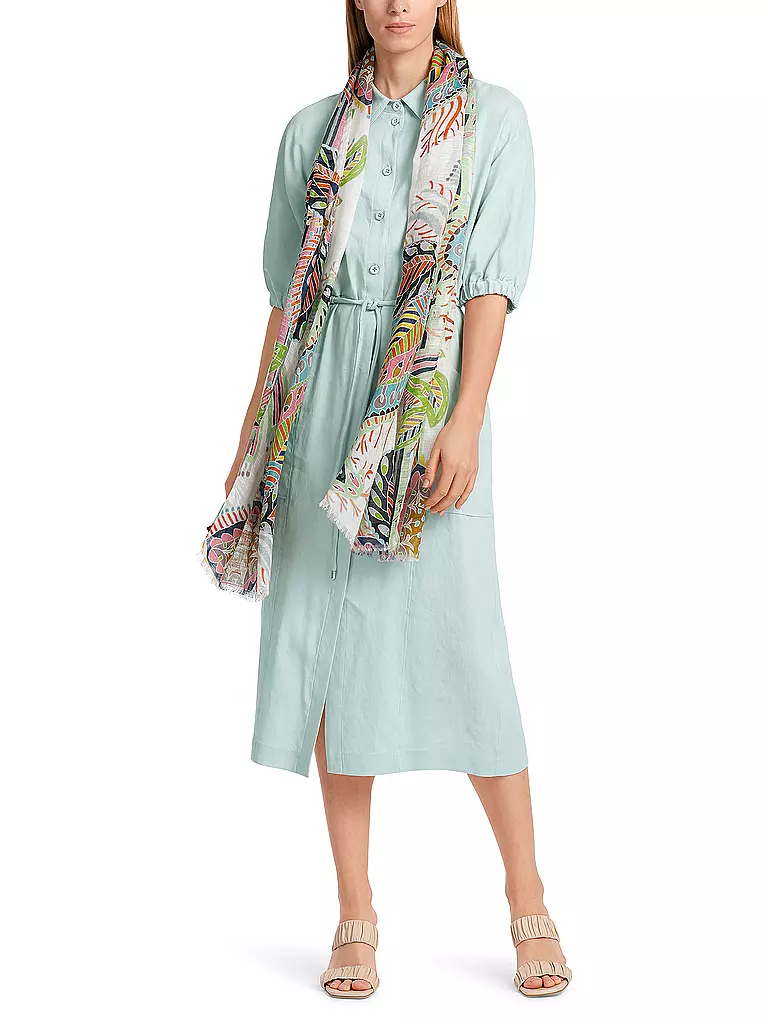 MARC CAIN Hemdblusenkleid hellblau
