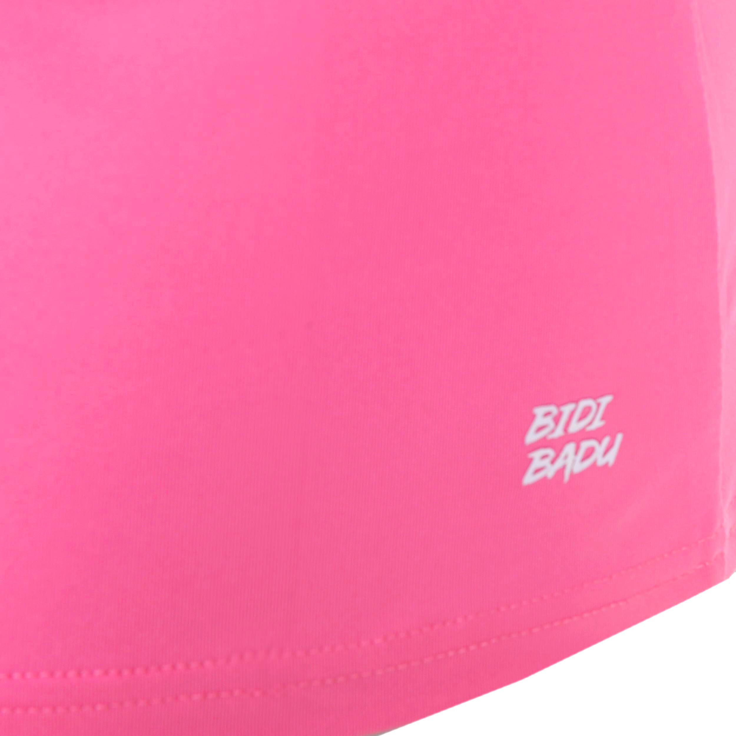 BIDI BADU Bella 2.0 Tech V-Neck T-shirt Femmes - Pink , Blanc