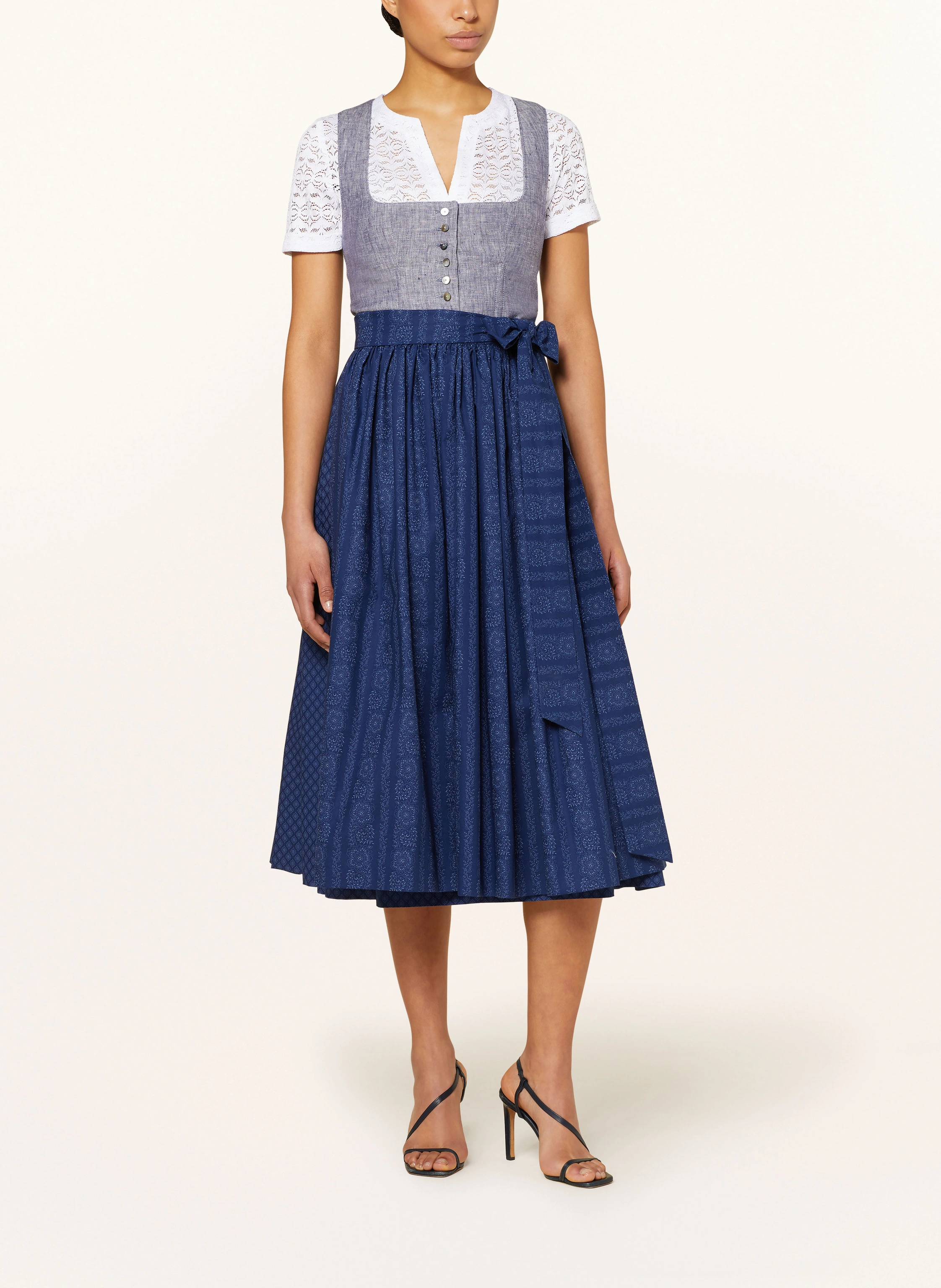 Grasegger Dirndl BRIANNA mit Leinen
