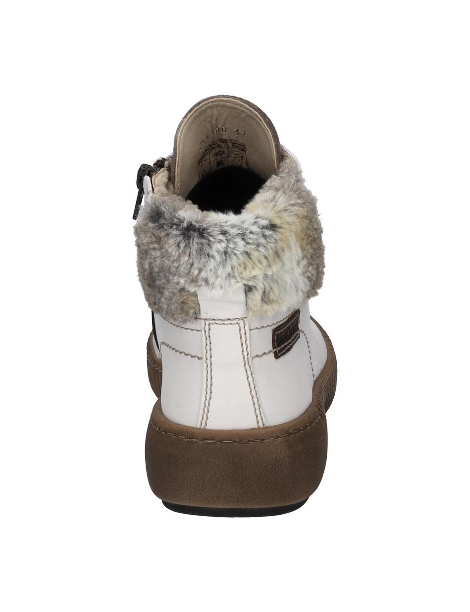 Stiefelette Maren 17, weiss-kombi