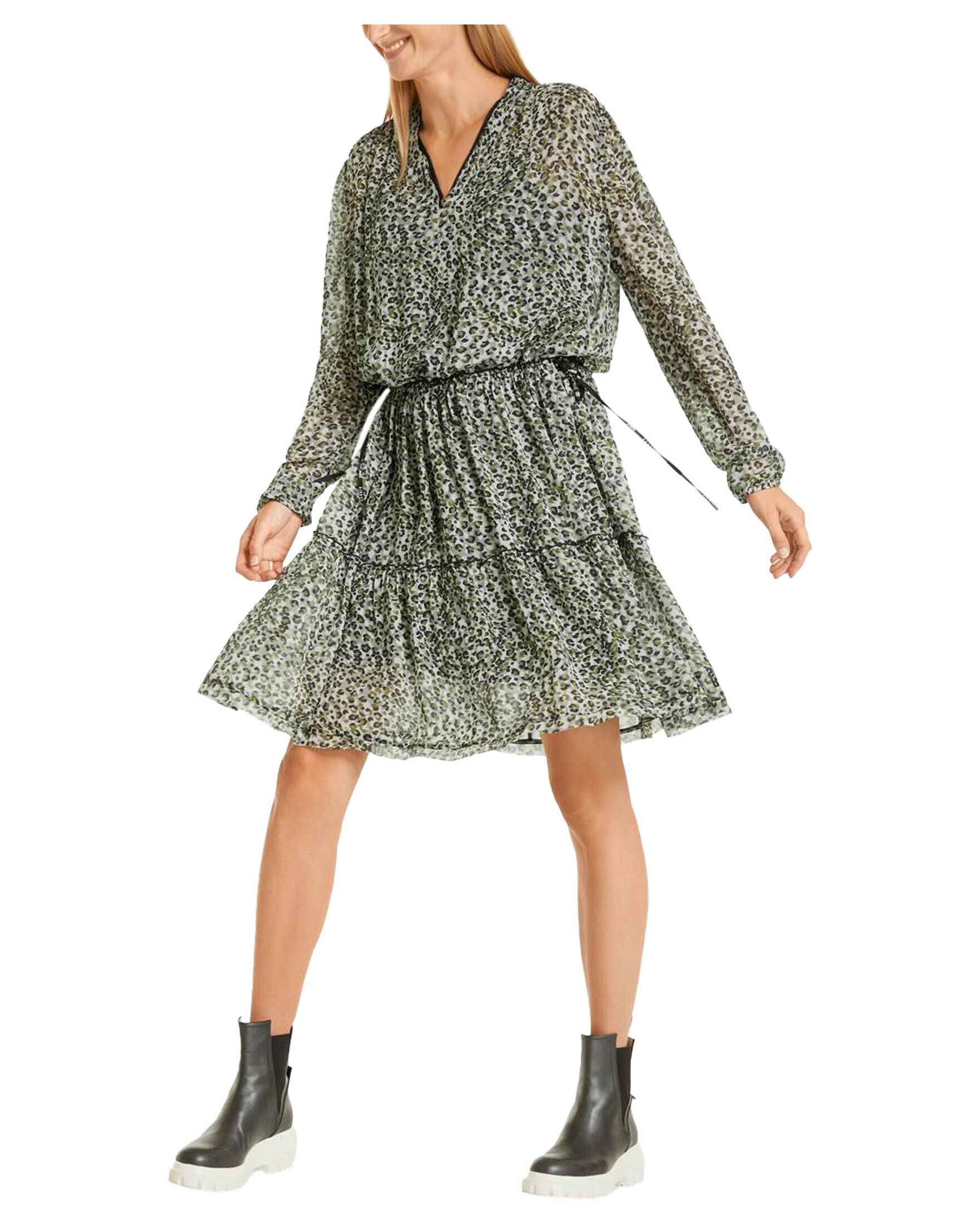 Marc Cain| Damen Kleid Langarm