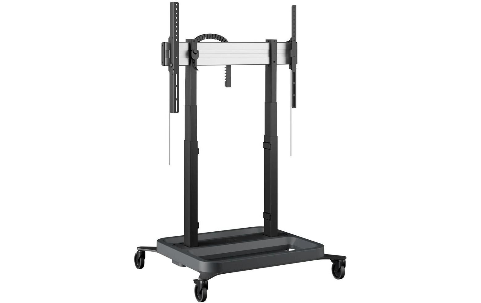 Wandhalterung Trolley PRO RISE5205B Schwarz<br>Trolley mit elektrischem Display Lift