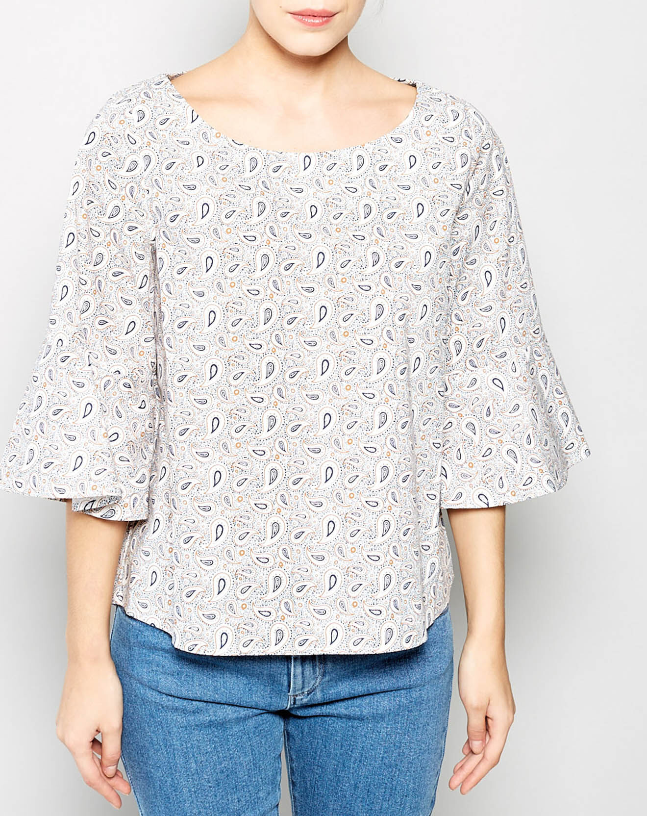 Karl Marc John Top French en Coton ample crème