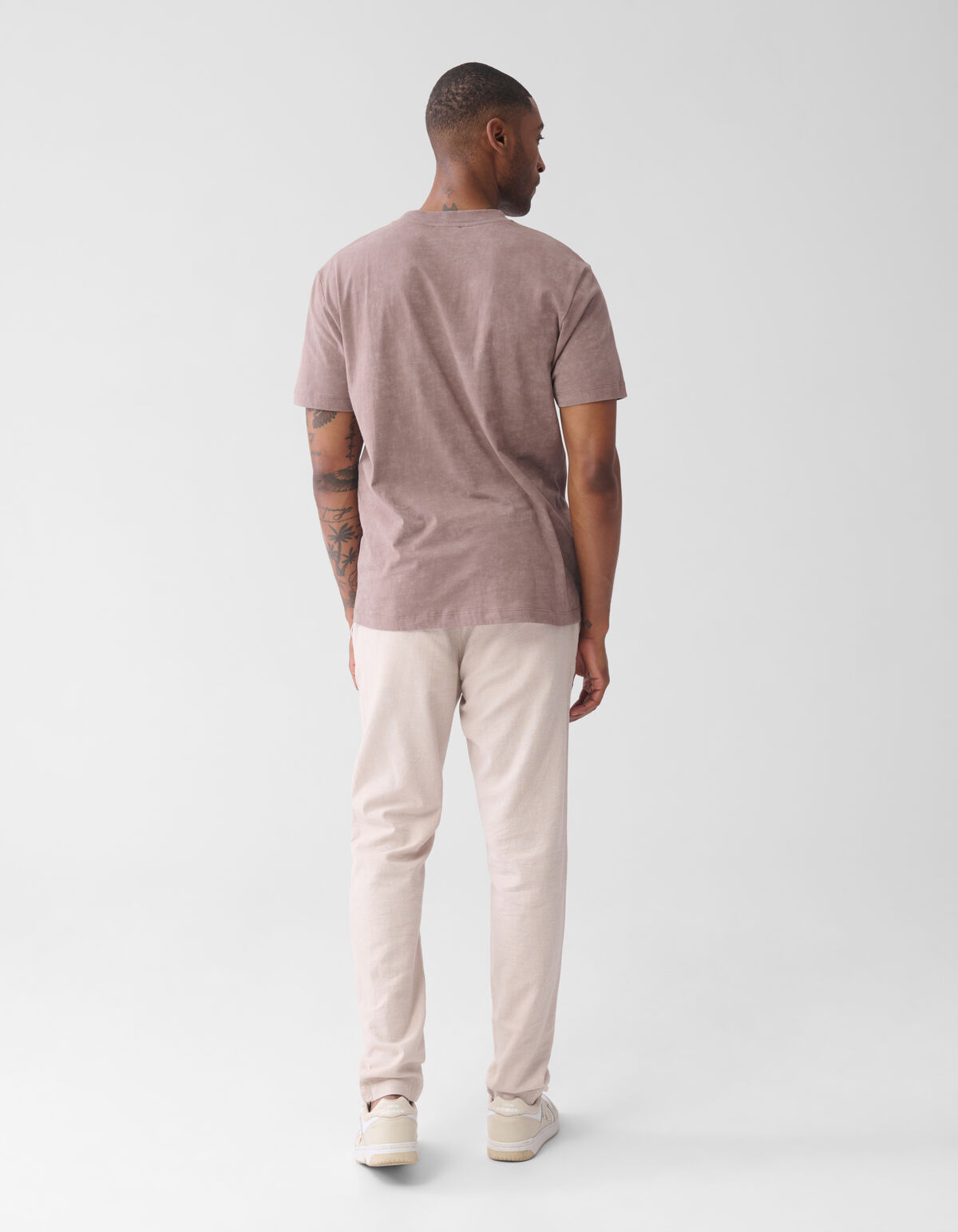 Linnen Broek Beige