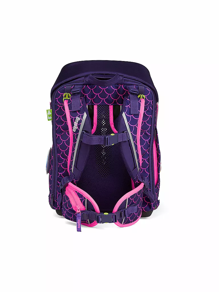 ERGOBAG Schultaschen Set 5tlg Wide PerlentauchBär lila