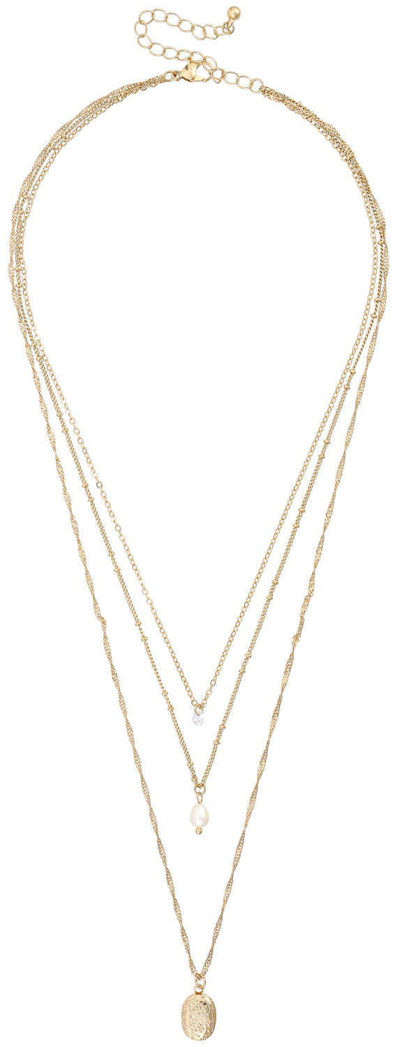 Layering Kette - Floral Amulet