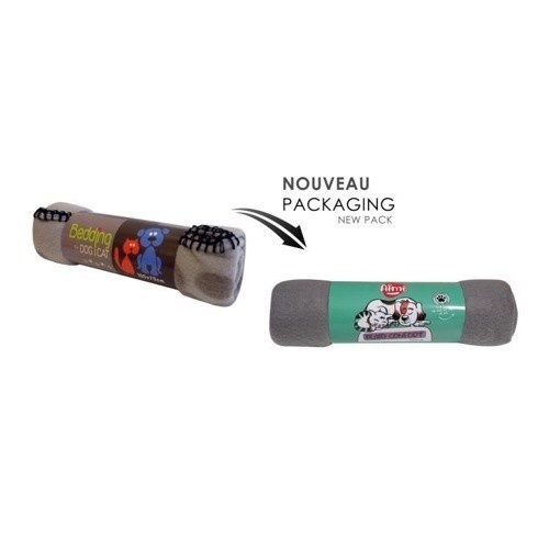 Manta de viagem xadrez polar Yago Agrobiothers para cães e gatos
