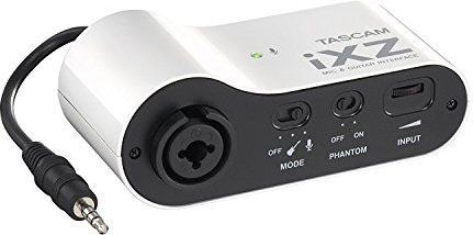 Tascam - iXZ - Microfoon/gitaarinterface - Voor iPad/iPhone/iPod