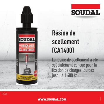 Soudal Chemisch Anker 165ml