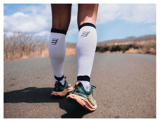 Manchons de Compression Compressport R2 3.0 Blanc